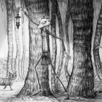 'Peter dans la forêt des Ombres'' - © Art by Carine-M