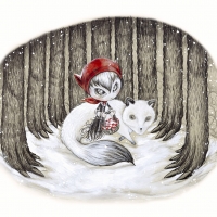 'Le Petit Chaperon Rouge' - © Art by Carine-M